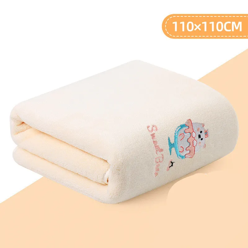 Children's Bath Towels Are More Absorbent Than Gauze And Pure Cotton