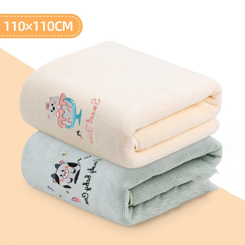 Children's Bath Towels Are More Absorbent Than Gauze And Pure Cotton