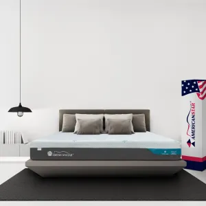 Cool Gel Memory Foam 8" Firm Mattress - Queen