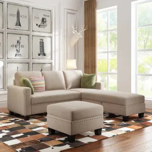 Cozy Haven Reversible Sectional Couch Set