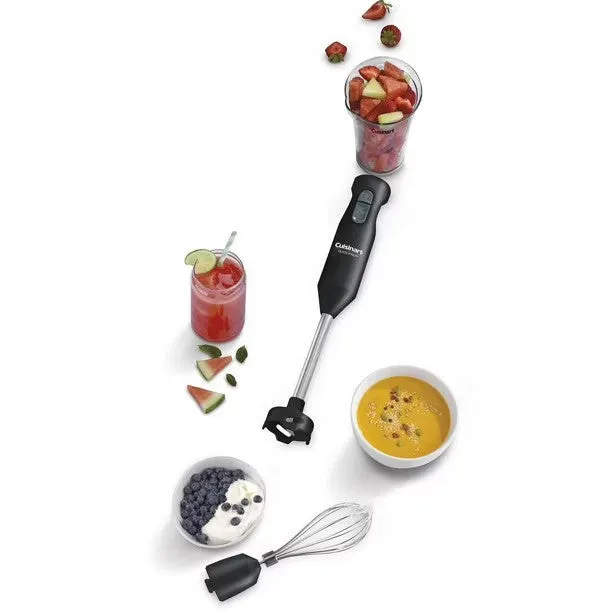 Cuisinart Black Hand Stick Blender 3pc