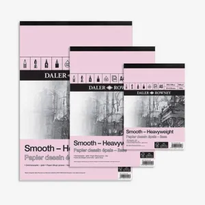 Daler-Rowney Smooth Heavyweight Pad 220gsm 25 Sheets