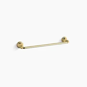 Devonshire 20.38" Towel Bar in Vibrant Polished Brass