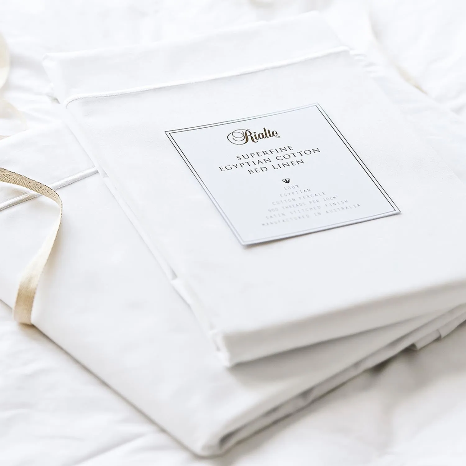 Egyptian Cotton Fitted Sheet White