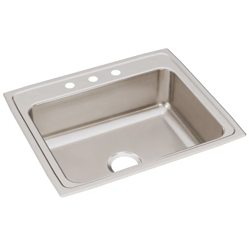 Elkay Lustertone Classic 21.25" x 25" x 7.88" Single Basin Drop-In Sink