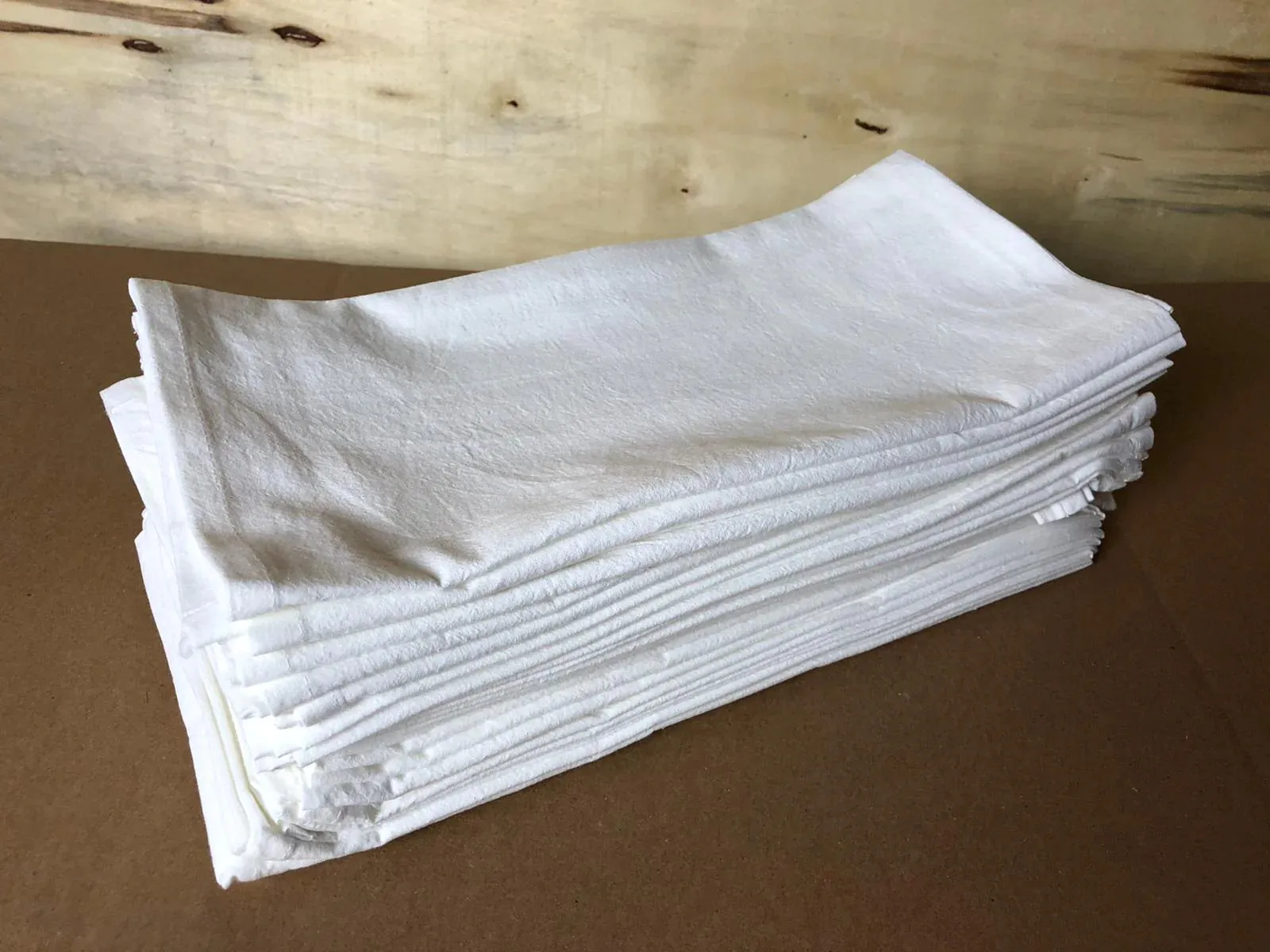 Extra Large Flour Sack Towels, Jumbo Blank Tea Towels 33"x38", 100% Cotton, Set of 7