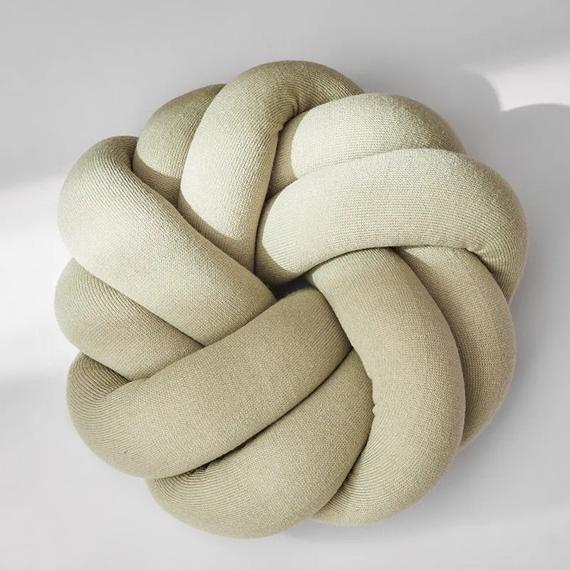 Flower Knot Soft Cotton Knit Pillows