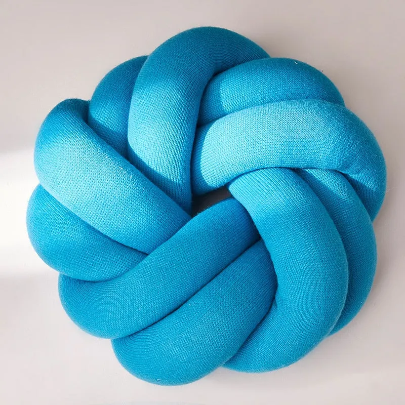 Flower Knot Soft Cotton Knit Pillows