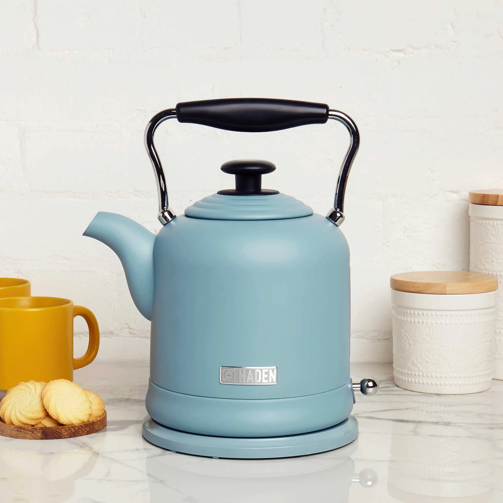 Haden Highclere Poole Blue Kettle