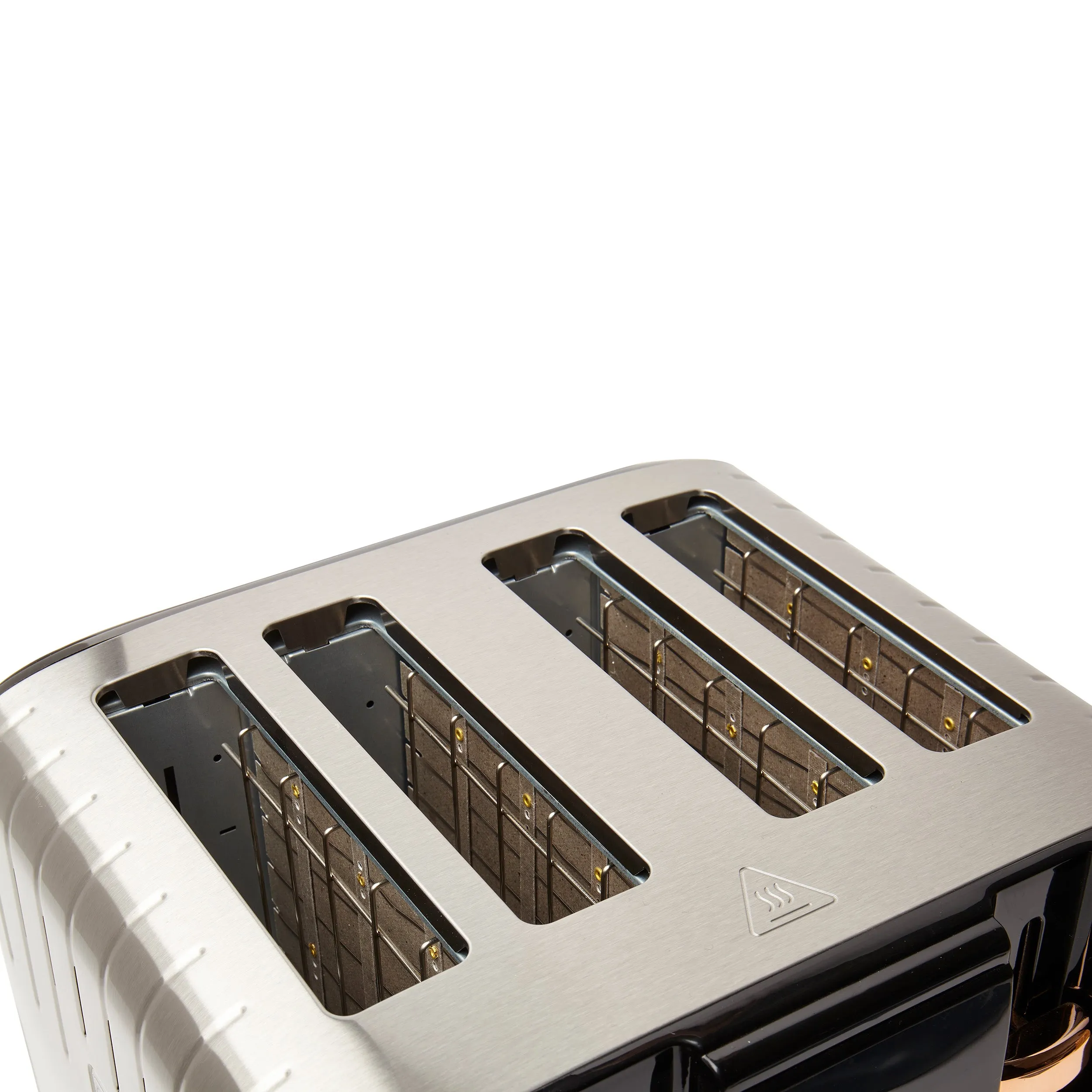 Haden Salcombe Black and Copper 4 Slice Toaster