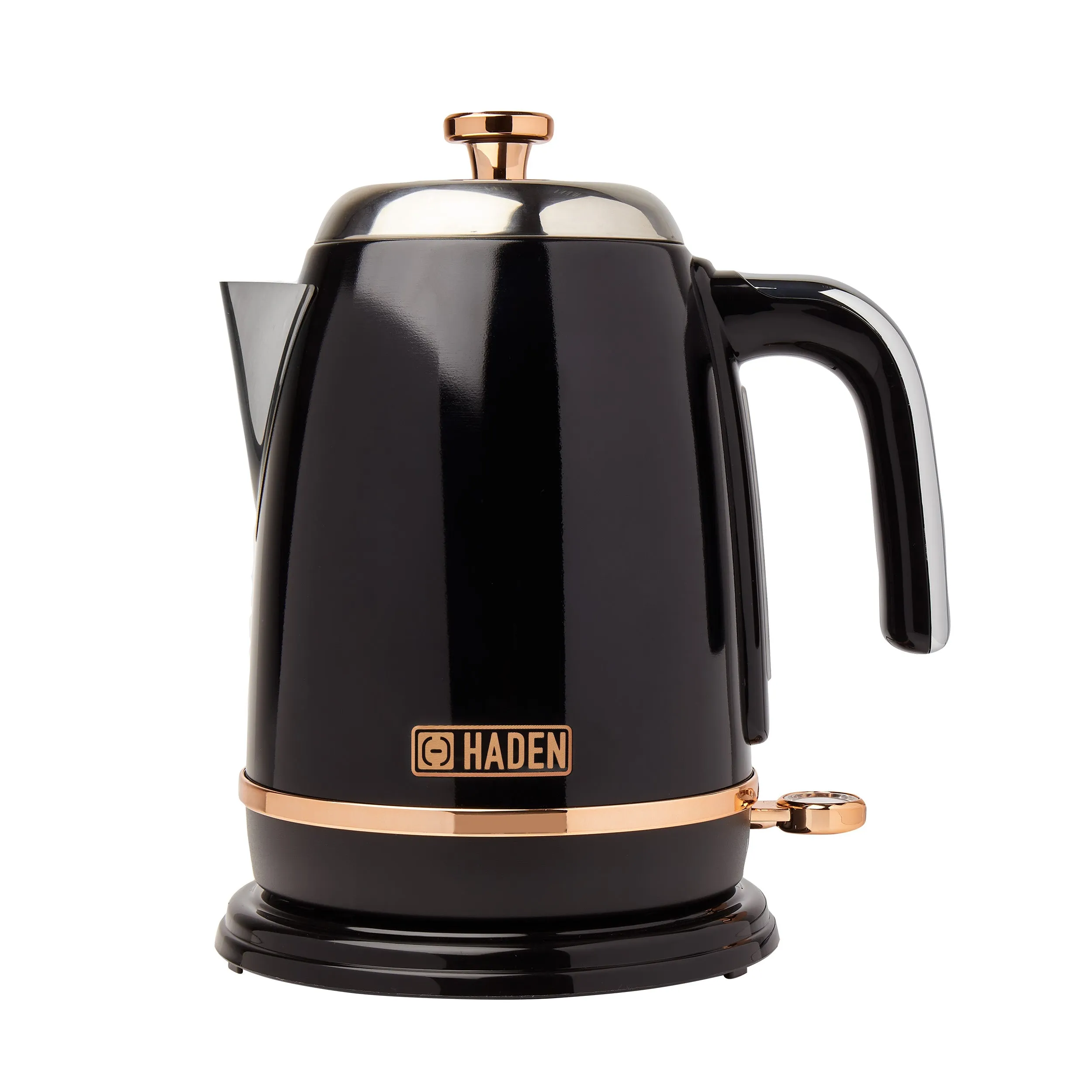 Haden Salcombe Black and Copper Kettle