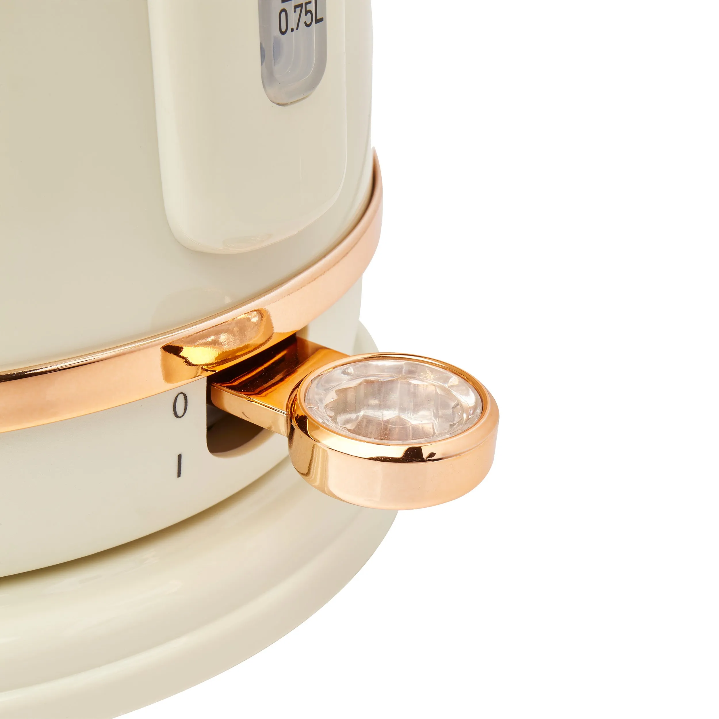 Haden Salcombe Cream and Copper Kettle