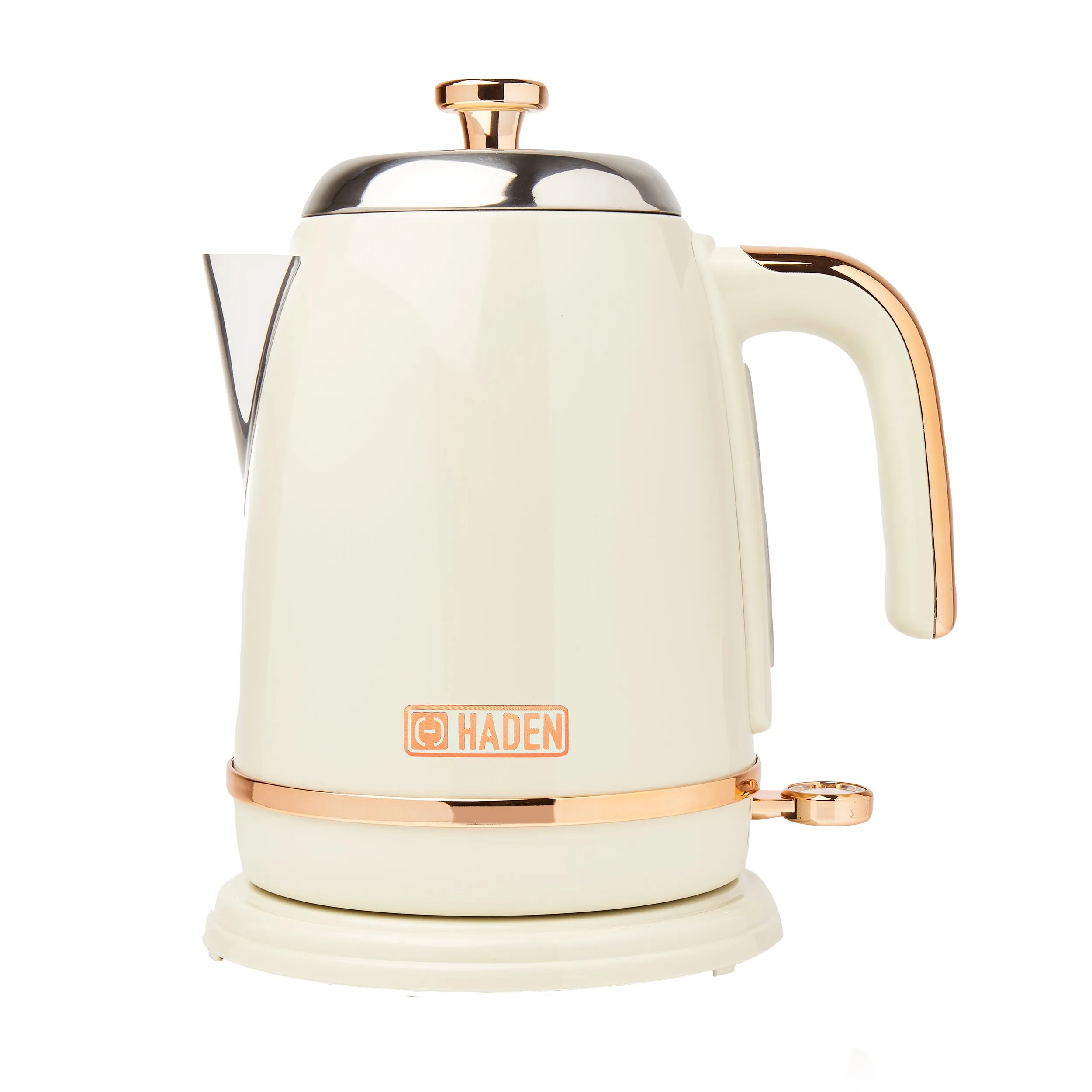 Haden Salcombe Cream and Copper Kettle