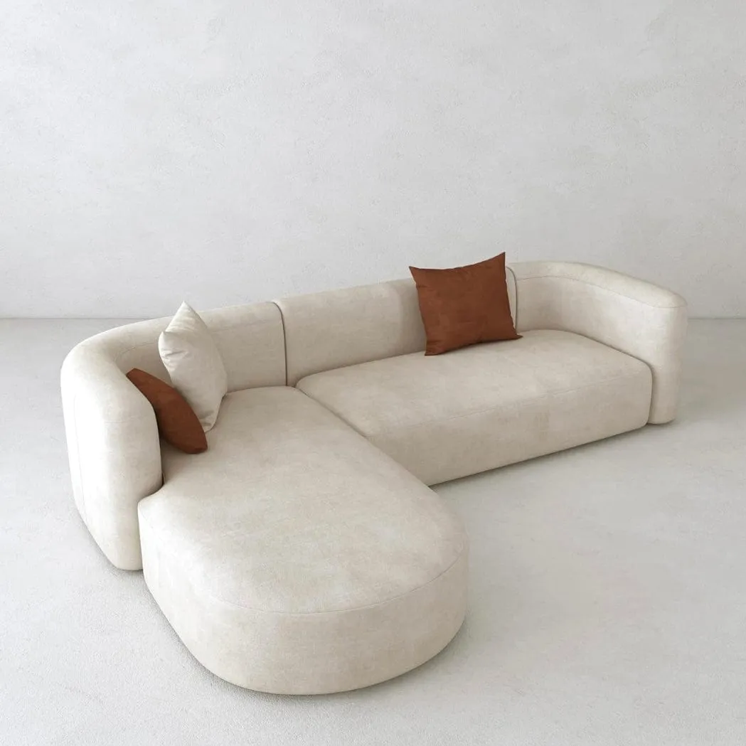 Hampton Scratch Resistant Curve Sofa