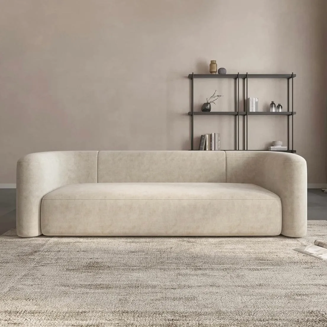 Hampton Scratch Resistant Curve Sofa