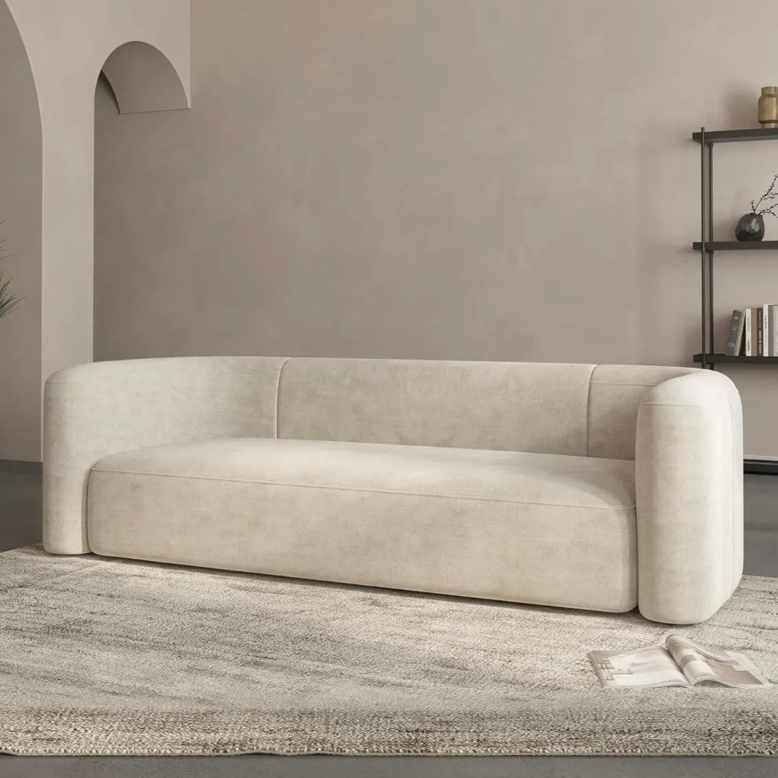 Hampton Scratch Resistant Curve Sofa