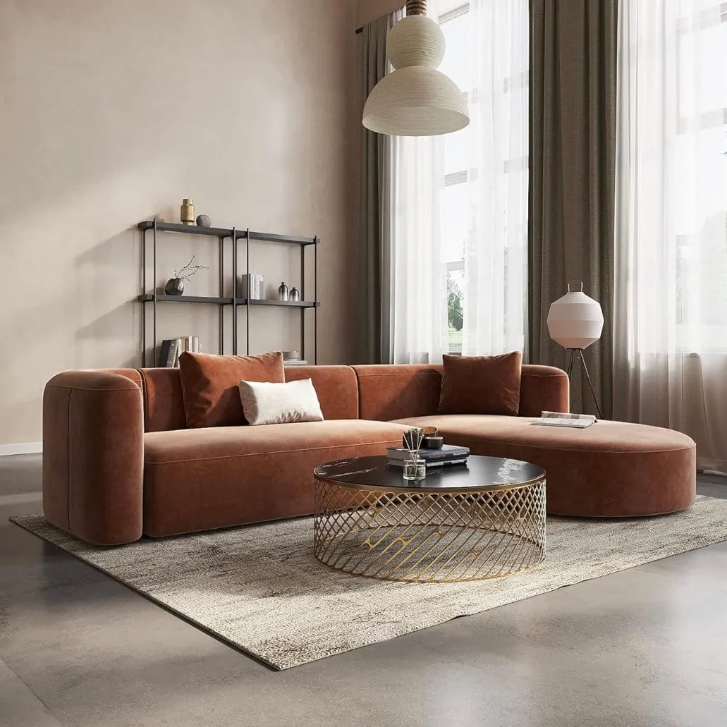 Hampton Scratch Resistant Curve Sofa