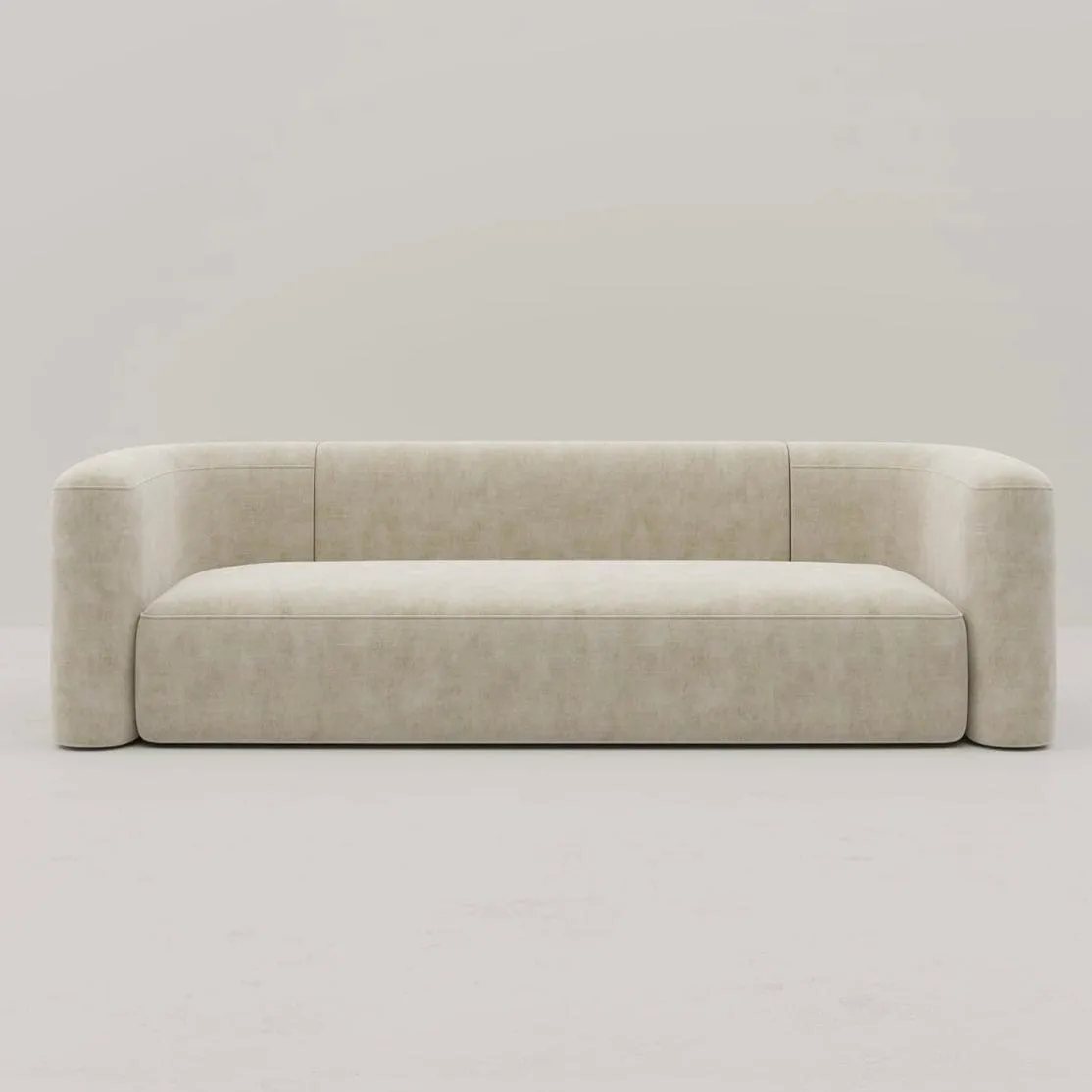 Hampton Scratch Resistant Curve Sofa