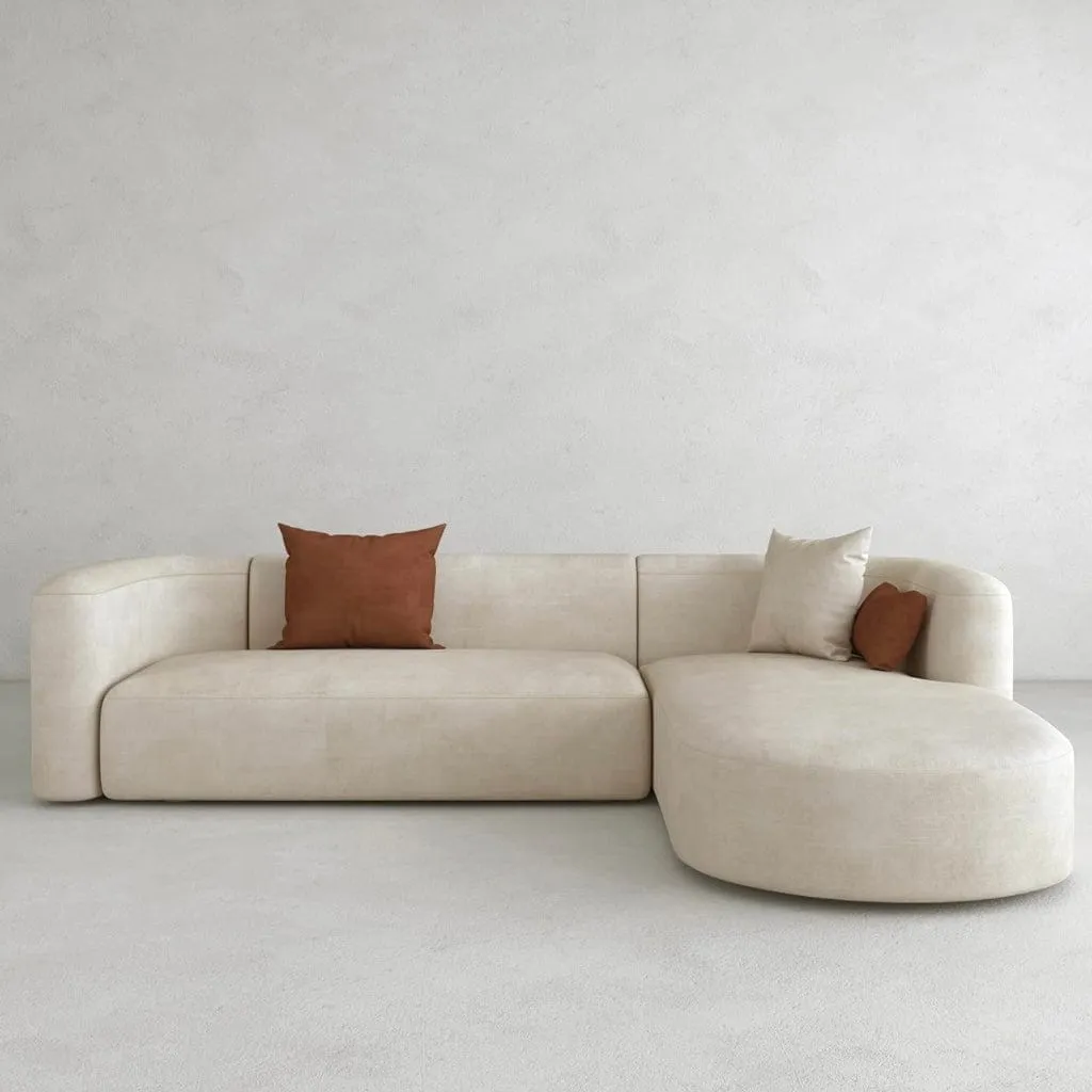 Hampton Scratch Resistant Curve Sofa