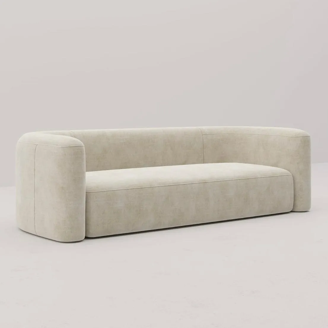 Hampton Scratch Resistant Curve Sofa