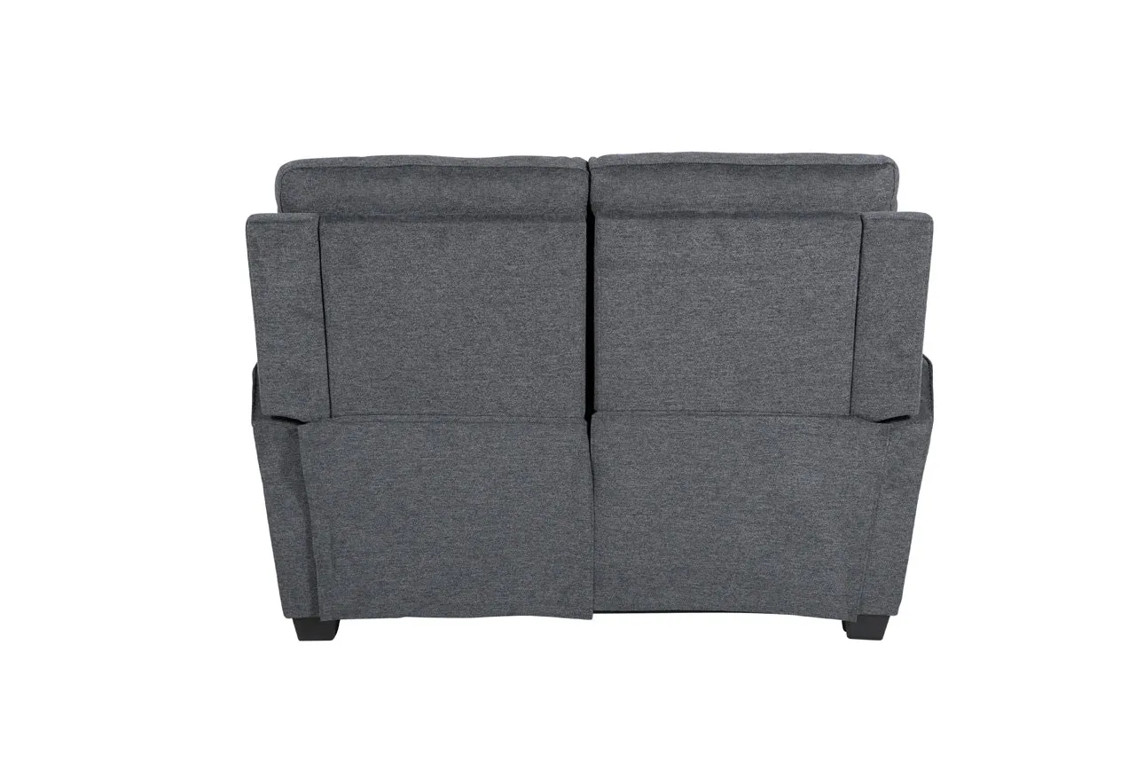 Harlington 2 Seater Sofa Charcoal