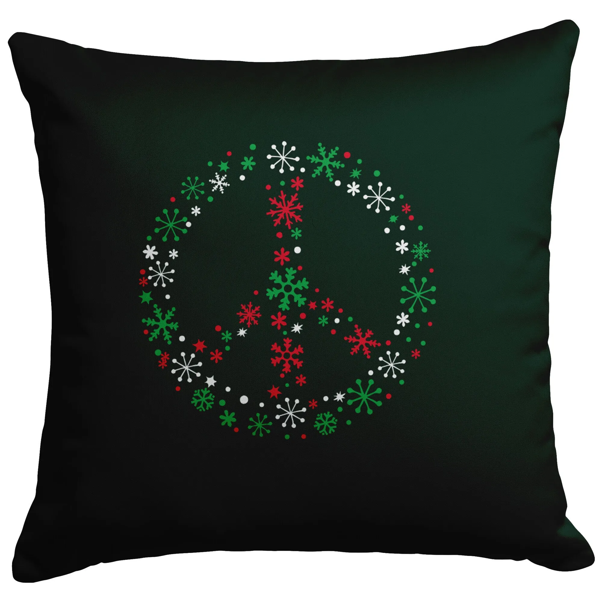 Holiday Peace Sign Pillows And Covers