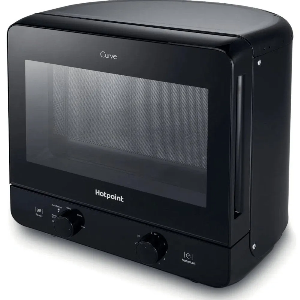 Hotpoint MWH1311B Xtraspace Curve 13L Microwave - Black