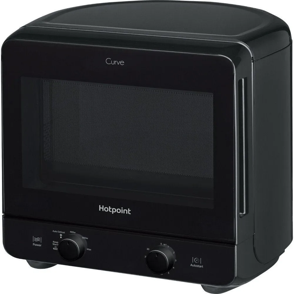 Hotpoint MWH1311B Xtraspace Curve 13L Microwave - Black