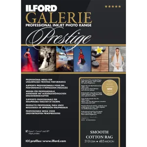 Ilford Galerie - Prestige Smooth Cotton Rag 4x6, 50 sheets