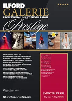 Ilford Galerie - Prestige Smooth Pearl, 13"x19", 25 sheets