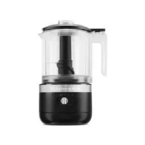 KitchenAid Cordless 5-Cup Food Processor - Matte Black - Floor Model