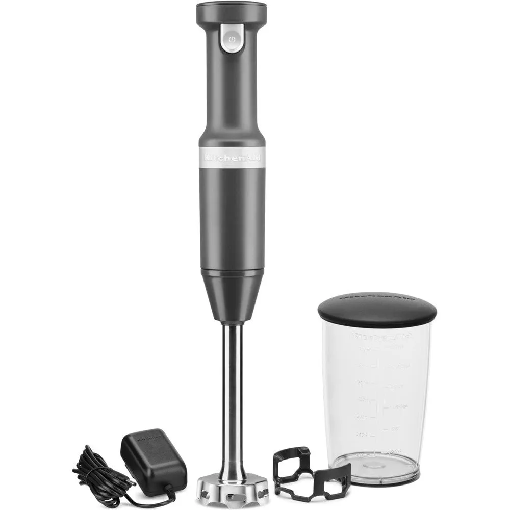 KITCHENAID CORDLESS HAND BLENDER  - CHARCOAL GREY