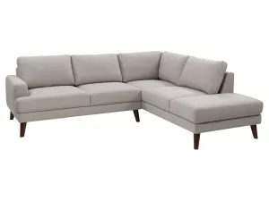 Light Grey Right Facing Sectional Couch