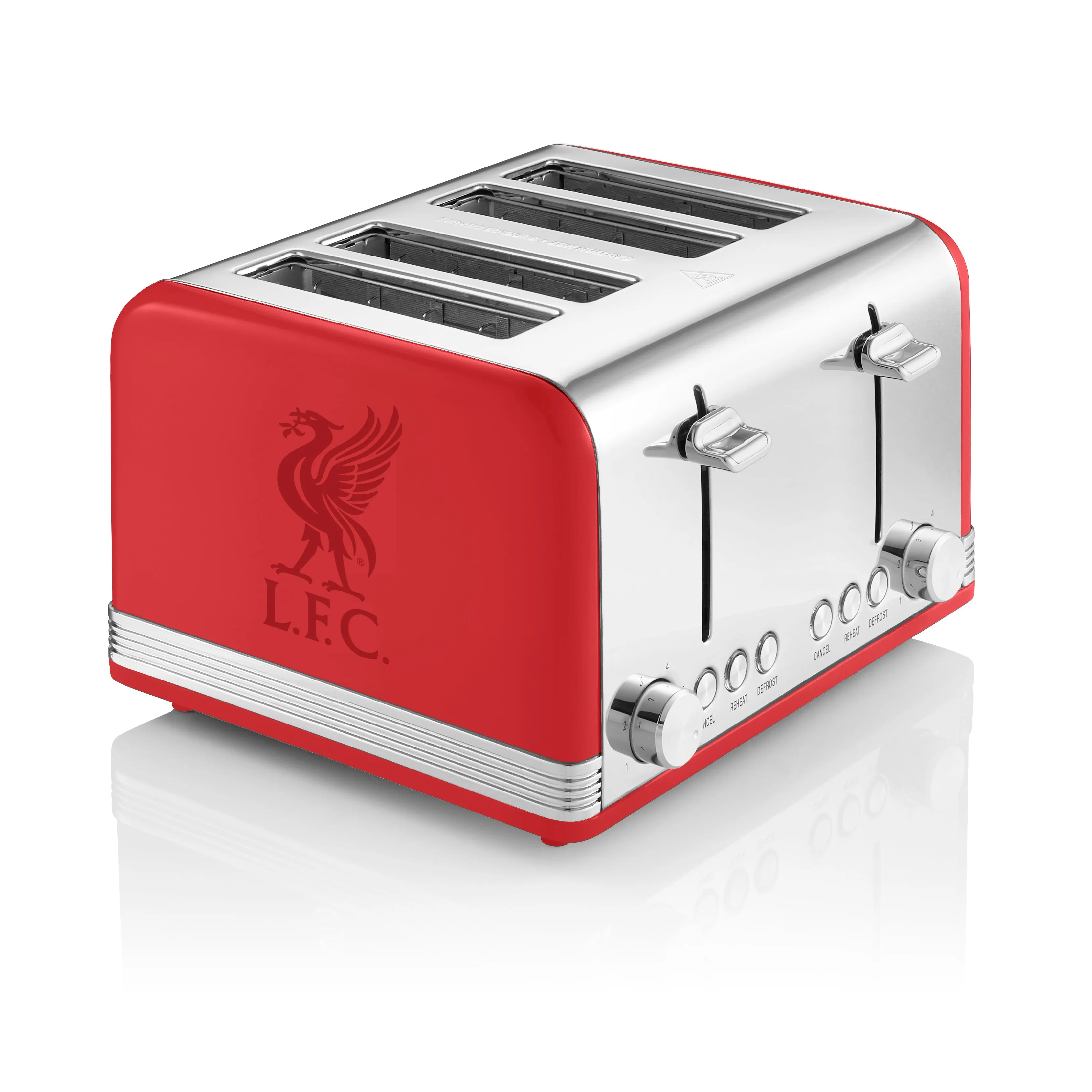 Liverpool FC 4 Slice Retro Toaster