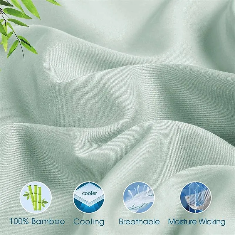 Luxury 100% Organic Bamboo Cooling Sheets Set