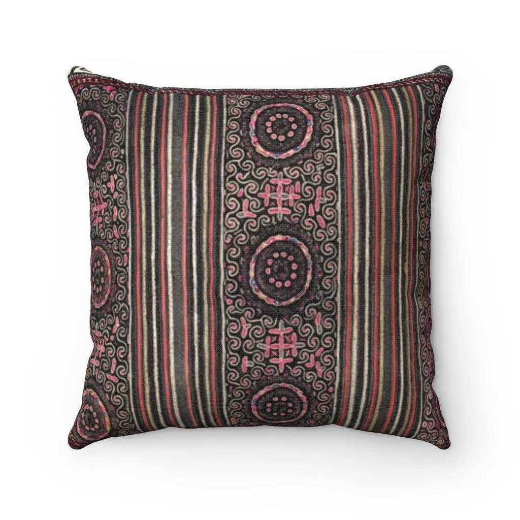 Miao Culture Inspired (Central Asian) Tribal Pillows | Throw Pillows