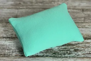 Mini Pillow with Cover - Textured - Mint