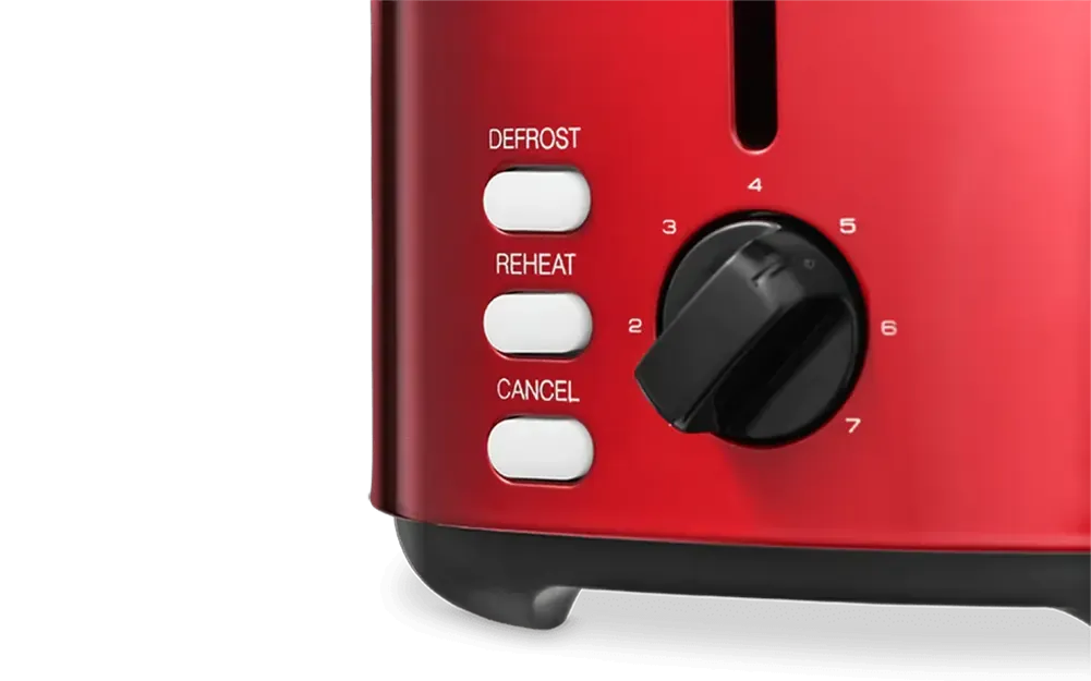 Morphy Richards 222066 800W 2-Slice Toaster, Red