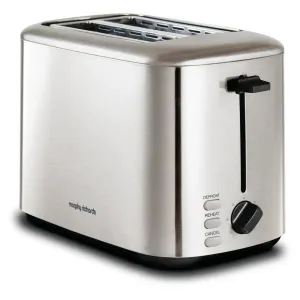 Morphy Richards 222067 800W 2-Slice Toaster, Stainless Steel