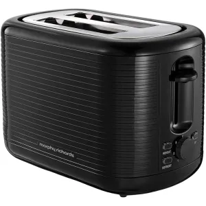 Morphy Richards Arc 2 Slice Black Toaster | 228398