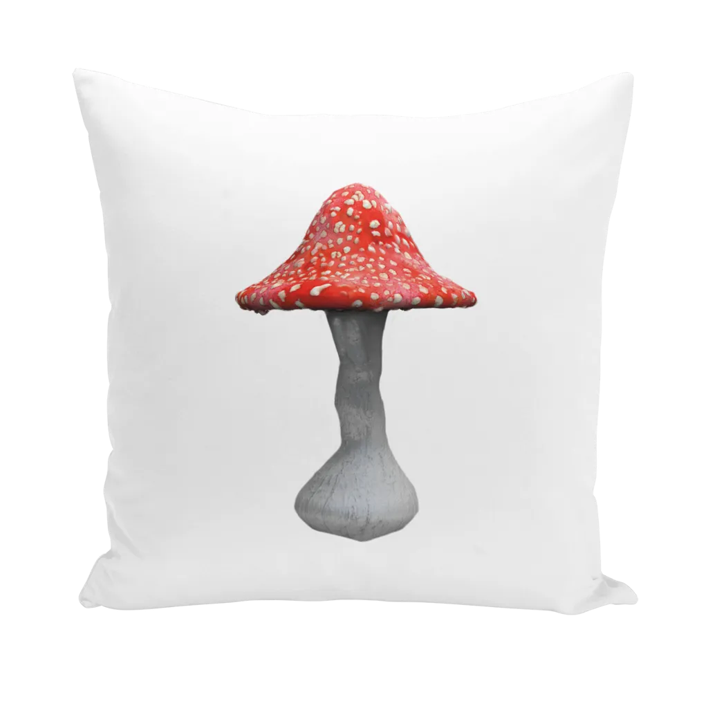 Mushroom2 Throw Pillows