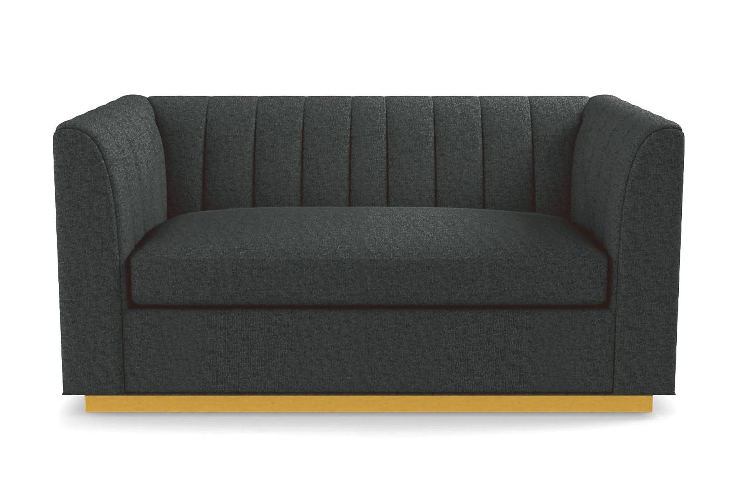 Nora Apartment Size Sleeper Sofa Bed :: Leg Finish: Natural / Sleeper Option: Memory Foam Mattress