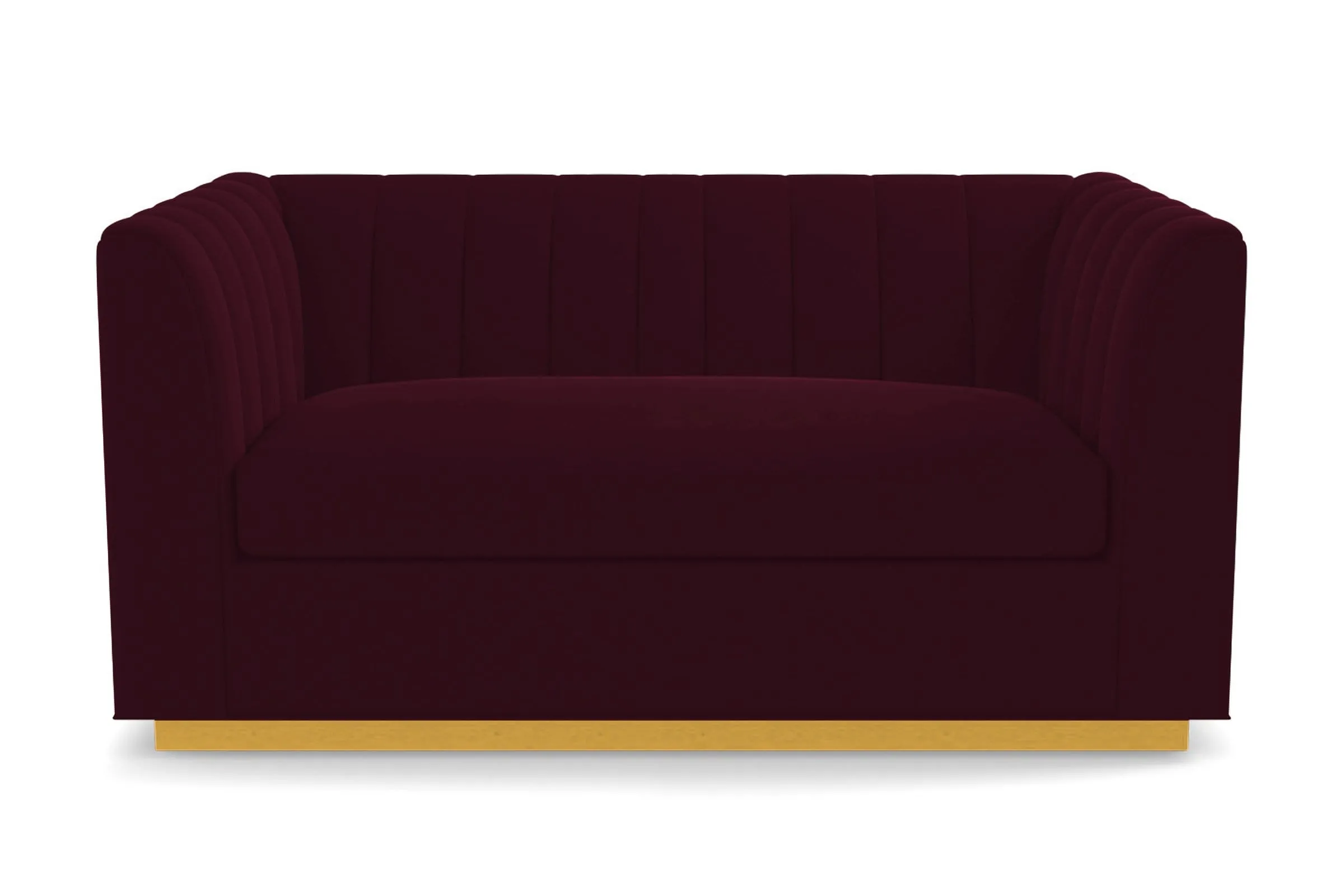 Nora Apartment Size Sleeper Sofa Bed :: Leg Finish: Natural / Sleeper Option: Memory Foam Mattress