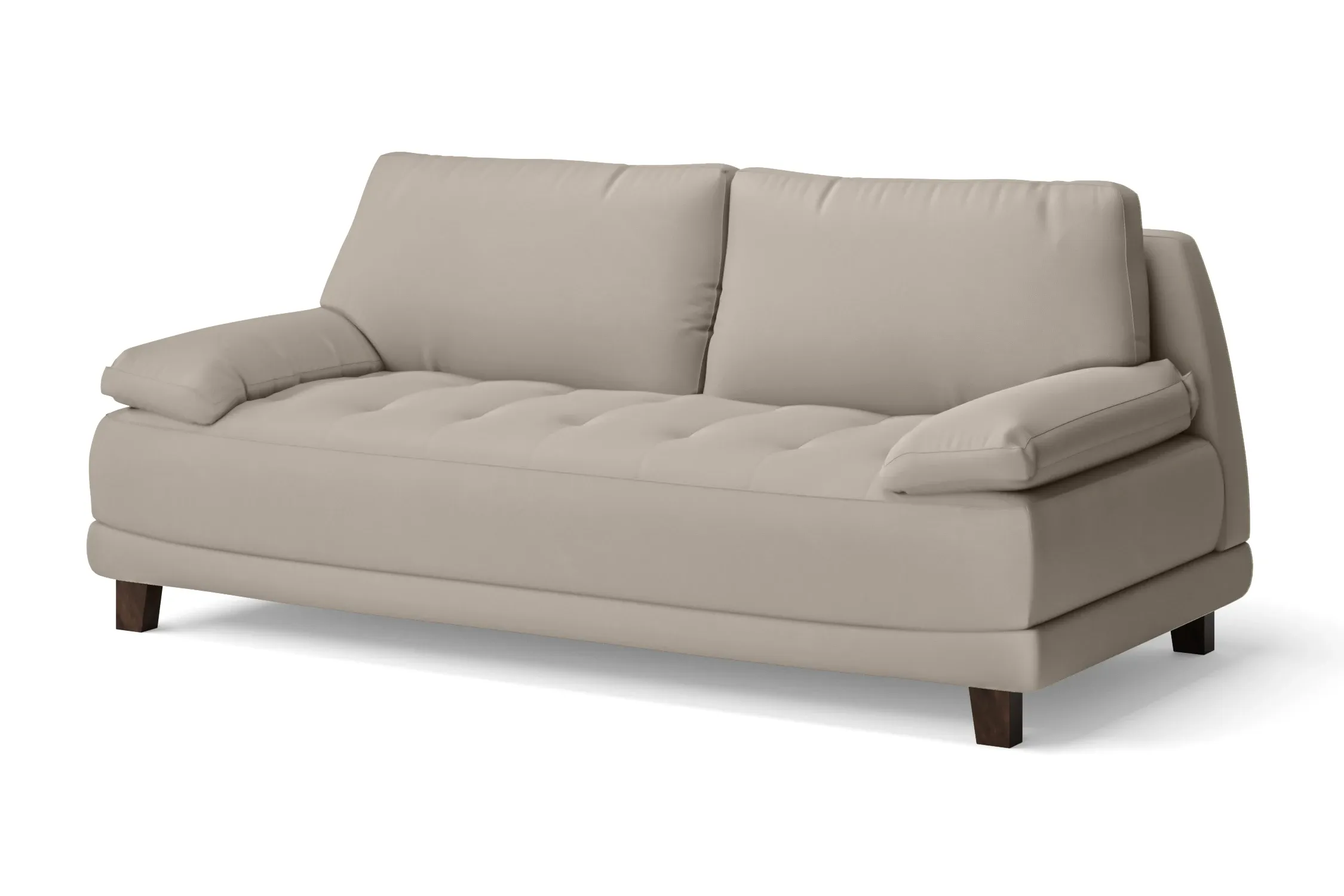 Novara 3 Seater Sofa Sand Leather