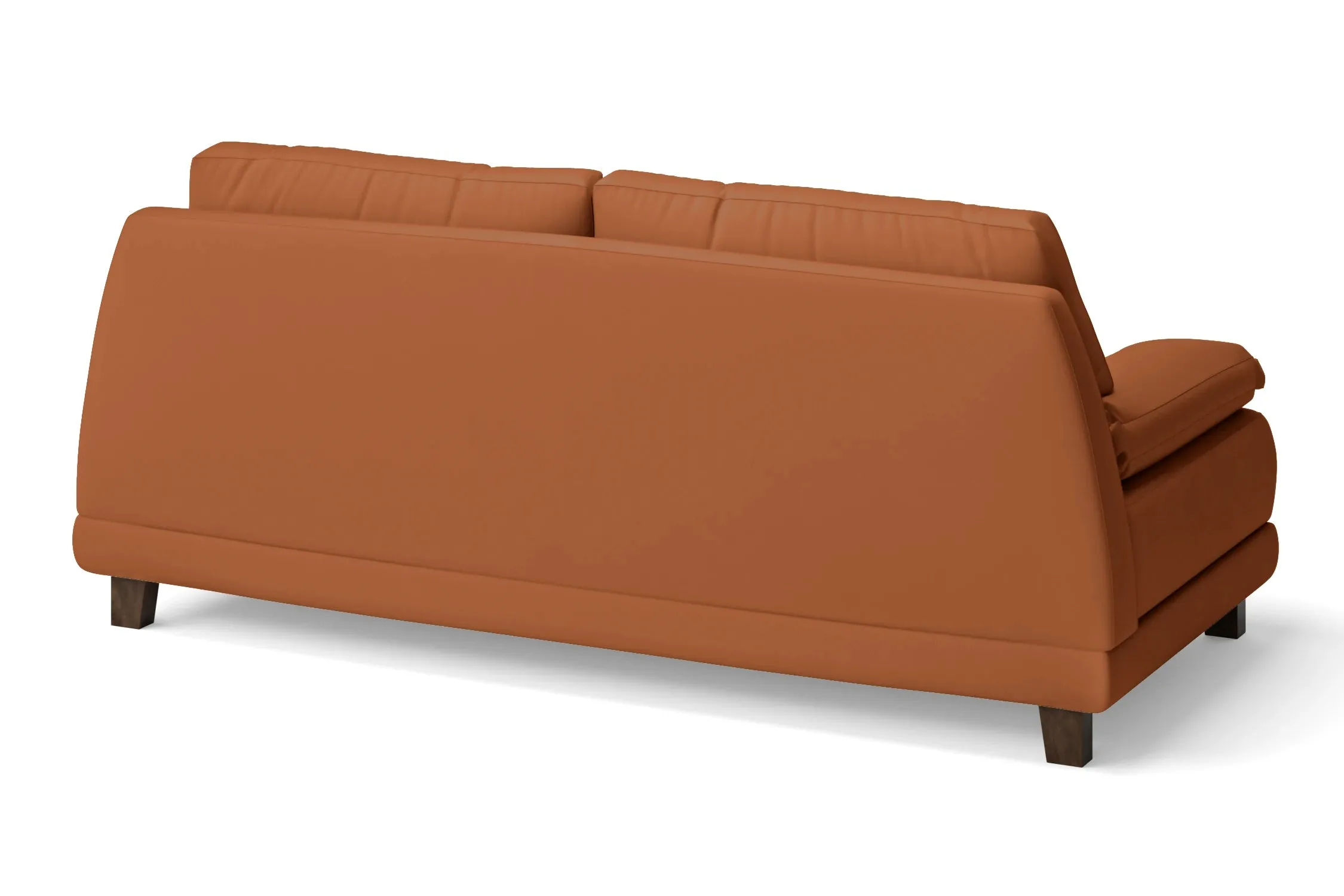 Novara 3 Seater Sofa Tan Brown Leather