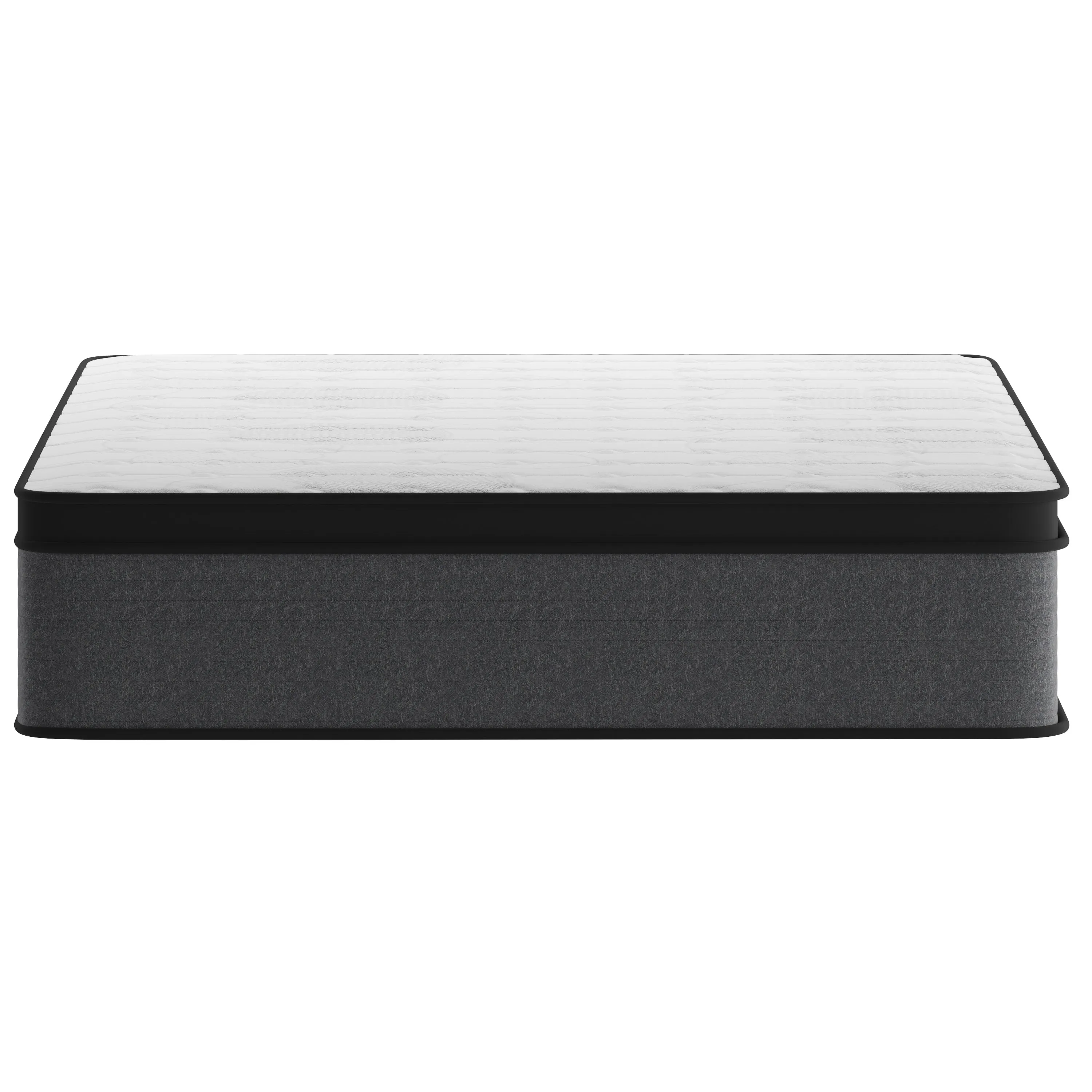 Oriana 13" CertiPUR-US Certified Euro Top Hybrid Pocket Spring Mattress in a Box for Supportive Pressure Relief