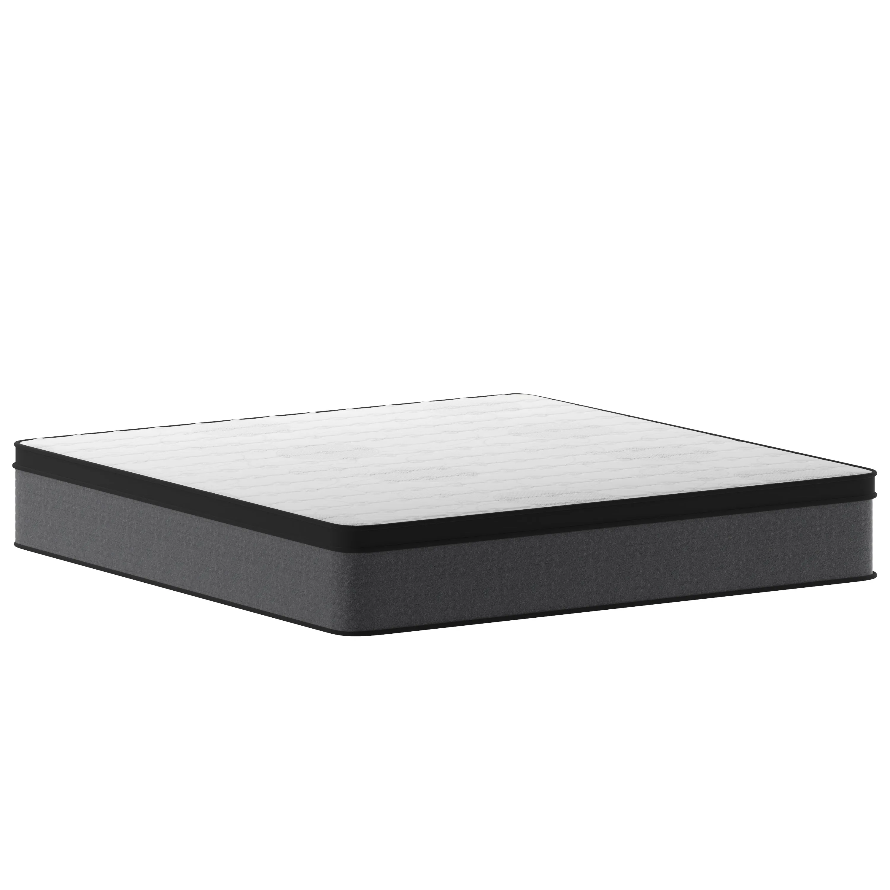 Oriana 13" CertiPUR-US Certified Euro Top Hybrid Pocket Spring Mattress in a Box for Supportive Pressure Relief