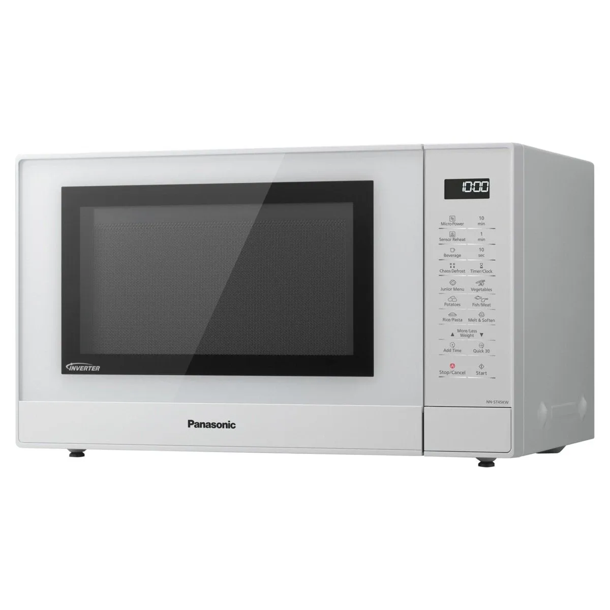 Panasonic NNST45KWBPQ 1000W 32 Litre Microwave with Inverter Technology - White