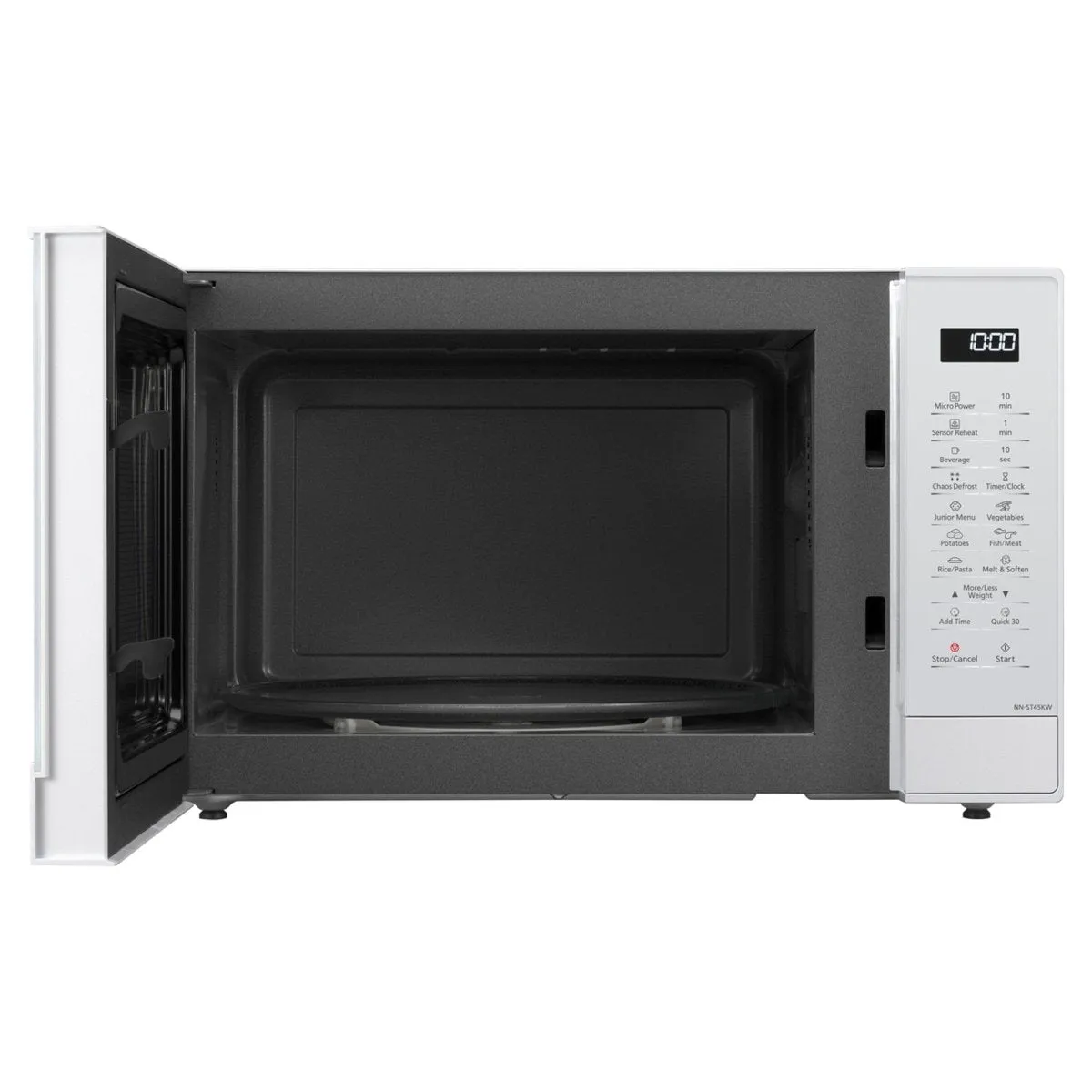 Panasonic NNST45KWBPQ 1000W 32 Litre Microwave with Inverter Technology - White