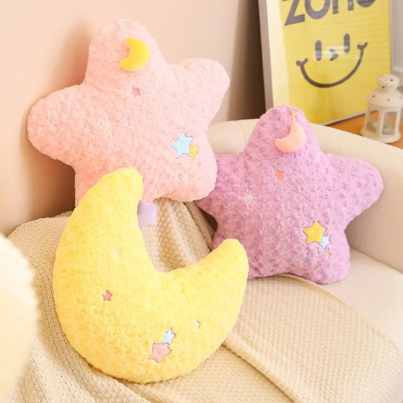 Pastel Magic Moon Pillows